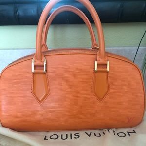 Louis Vuitton Jasmine Bag - Orange Epi Leather